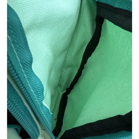 Seafoam canvas rope bag -well used - Picture 7 of 14